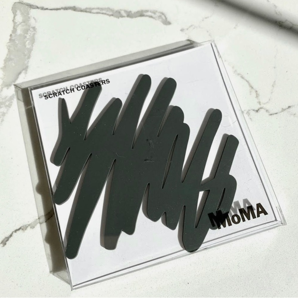 MoMA silicone coasters